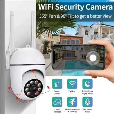 Cámaras IP Wifi de 3MP para exteriores, vídeo de vigilancia, detección humana, Zoom Digital 4X, CCTV, Monitor inalámbrico de seguridad, Audio, visión nocturna