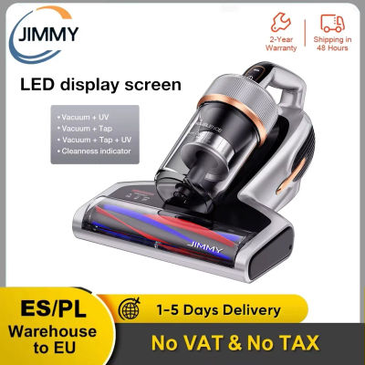 Aspiradora para Colchones JIMMY BX7 Pro, Motor de 700W, Puerto de Succión de 245mm de Ancho, Cepillo de Rodillo Compuesto Patentado, Sensor Inteligente de Ácaros, Filtración Dual Ciclónica, 60 °