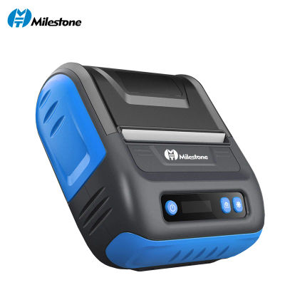 Milestone 80mm Mobile PortableThermal Direct Label Printer Bluetooth Pocket Printer Receipt 2 in APP Android IOS Mini Printer