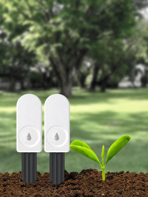 Sensor Inteligente de Humedad del Suelo ZigBee con Monitoreo de Temperatura y Humedad, Control por Aplicación para Cuidado del Jardín y Riego Automático de Plantas