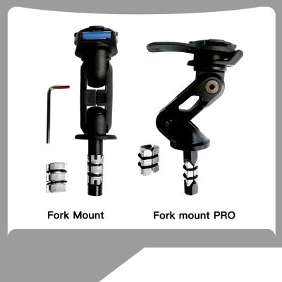 Soporte de teléfono para motocicleta, soporte de horquilla/montaje de forma PRO, soporte para teléfono, vibración, bloqueo automático, antivibración