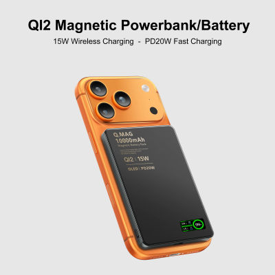 10000mAh magnético 3 en 1 banco de energía inalámbrico 20W USB C batería externa de carga rápida para iPhone 17 16 15 14 Airpods Apple Watch