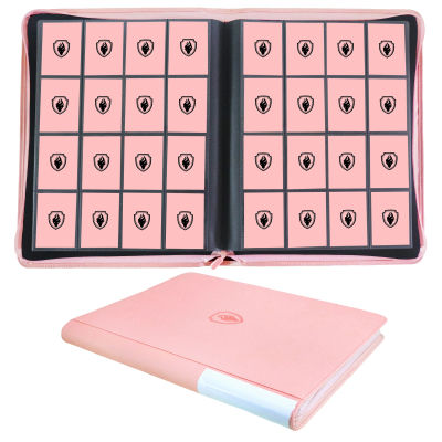 Carpeta para Tarjetas de PU con 1600 Bolsillos, Álbum Antiarañazos de 16 Bolsillos, Libro Coleccionador de Tarjetas Deportivas, Regalo Perfecto para Fiestas y Cumpleaños