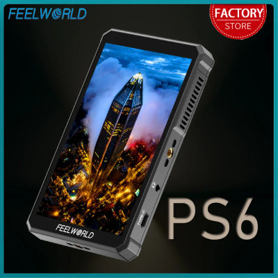 FEELWORLD PS6 Monitor de cámara con pantalla táctil OLED de 5,5 pulgadas 4K HDMI Auto Vertical Horizontal perfecto para TikTok Instagram disparo Vertical