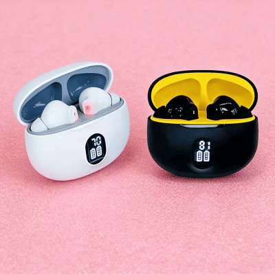 Auriculares inalámbricos TWS para juegos, auriculares Bluetooth con micrófono, reducción de ruido, auriculares de graves de alta fidelidad para teléfonos