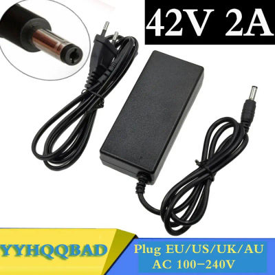 Cargador de batería de bicicleta eléctrica de 36V 2A, cargador de 42V 2A, cargador de polímero de iones de litio para patinete eléctrico de 36V serie 10