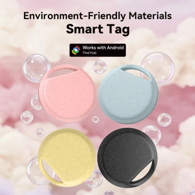Etiqueta Inteligente Certificada por Google para Android, Rastreador Bluetooth Antipérdida para Xiaomi, Samsung, Pixel, OnePlus, Llaves, Bolsos, Carteras, Equipaje
