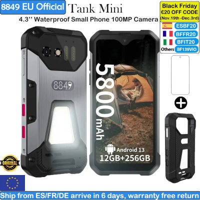8849 Tank Mini Smartphone robusto 24GB 256GB 5800mAh 100Mp Cámara Teléfono móvil Teléfono móvil de 4,3 pulgadas