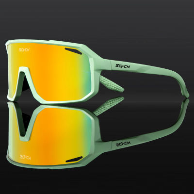 SCVCN-gafas de sol de ciclismo para hombre y mujer, lentes de sol con protección UV400 para deportes al aire libre, MTB, ciclismo, senderismo