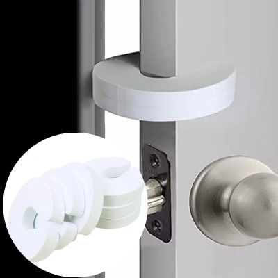 4 Protectores de Dedos para Puertas, Antipellizcos, para Bebés, con Espuma Extra Suave, Diseño Elegante, Seguridad Infantil