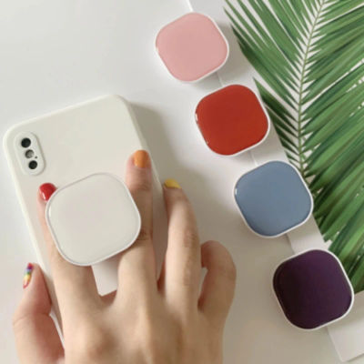 Lindos enchufes cuadrados Popping, soportes para teléfono con agarre, soporte para anillo de dedo, soporte Griptok, cubierta trasera, Clip adhesivo, accesorios para teléfono móvil