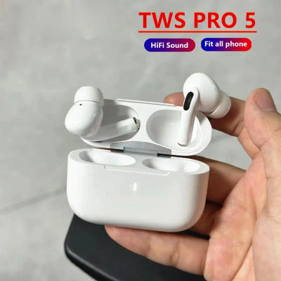 Auriculares inalámbricos Bluetooth TWS Pro 5, auriculares con reducción de ruido ANC, sonido HiFi, baja latencia para IPhone y Android