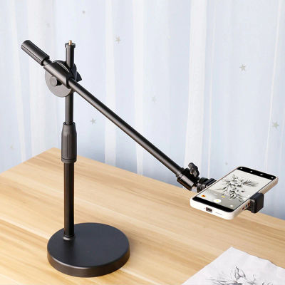 Trípode superior de mesa con soporte para teléfono móvil, soporte de mesa para fotografía de teléfonos inteligentes