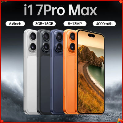 Teléfono Inteligente CHOTOG IFone 17 Pro Maxi 6.6HD, Android 10, Teléfonos Móviles 3G+16G, 4G, Doble SIM, 4000mAh, Teléfono Celular Desbloqueado, Versión Global, 5+13MP