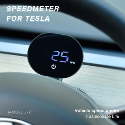 Velocímetro Tesla modelo 3/Y, pantalla táctil tipo C, Monitor de velocidad en tiempo Real alimentado para modelos Tesla 2025 2024 2023 2022