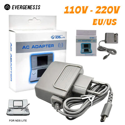 Cargador de pared de viaje AC 100-240V, adaptador de cargador con enchufe UE y EE. UU., fuente de alimentación para Nintendo DSL DS Lite NDSL, accesorios adaptadores de CA
