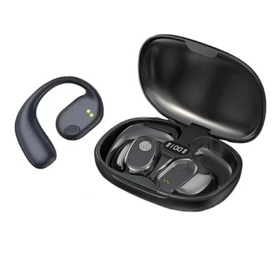 Auriculares Inalámbricos de Conducción Ósea, Bluetooth 5.3, Resistentes al Agua, Auriculares Deportivos, Batería de Larga Duración, HiFi Estéreo, Reducción de Ruido en Llamadas