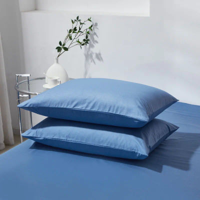 Funda de almohada de algodón de alta calidad, funda de almohada para dormir, funda de almohada de bolsillo de algodón peinado transpirable respetuosa con la piel 40x60 50x70
