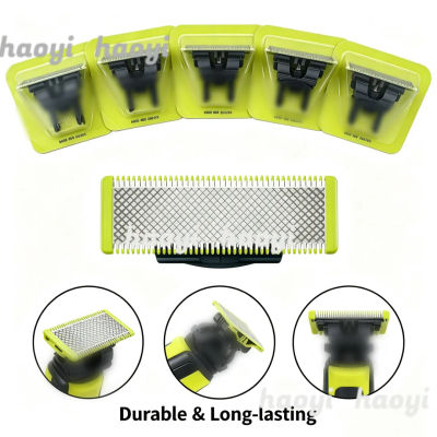 Compatible con los modelos de afeitadora Philips QP2520, QP2630, QP6510, QP6523 y el combo removedor de vello nasal de cabezal pequeño.