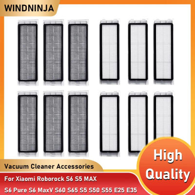 Filtro HEPA para Xiaomi 1S para Roborock S50 S52 S55 T4 T6 T7 S4 S5 S6 S5MAX S6 pieza de filtro de carbón activado para aspiradora pura