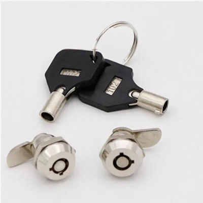 Cerraduras de seguridad para muebles, cerradura de leva para puerta de seguridad, buzón, cajón, armario con 2 llaves, 2 uds.
