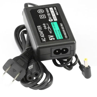 Adaptador de CA de 5V, cargador de pared para el hogar, fuente de alimentación de carga para consola Sony PSP 1000/2000/3000, enchufe UE EE. UU.