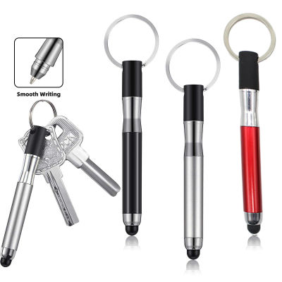 Mini lápiz capacitivo 2 en 1 para pantalla táctil, lápiz capacitivo para pintar con llavero para Iphone, Huawei, Android Phon