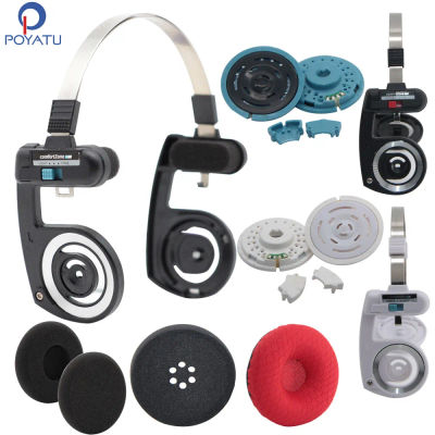 POYATU-piezas de altavoz con diadema para auriculares portátiles KOSS PP KPH40 KSC35 KSC75, almohadillas de repuesto para reparación de controlador