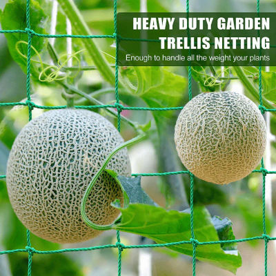 Malla de rejilla de jardín resistente, perfecta para escalar plantas como pepinos y tomates, malla de nailon duradera, perfecta para frutas