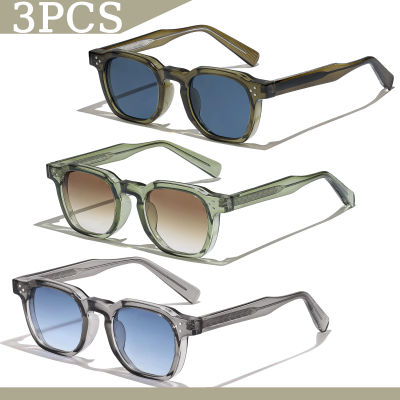 1/2/3 Uds venta al por mayor nuevas gafas De sol cuadradas Retro hombres moda Punk gafas De sol mujeres gafas De viaje Lunette De Soleil Femme UV400