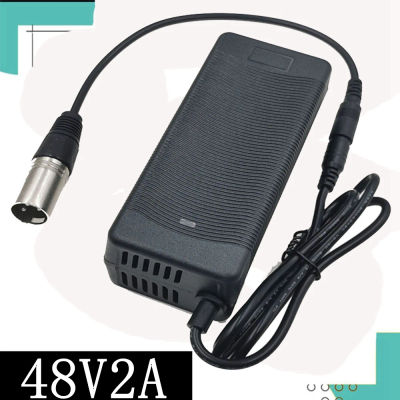 Cargador de Batería de Plomo-Ácido de 48V 2A para Paquete de Baterías de Plomo-Ácido de 55.2V con Conector XLR de 3 Pines