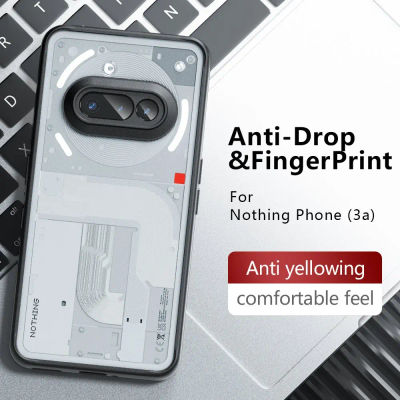 Funda transparente para nada teléfono 3a, funda para nada teléfono 3a, Fundas, Protector de cámara de PC dura, funda trasera a prueba de golpes para nada teléfono 3a