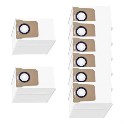 Paquete de 8 bolsas de aspiradora para Robot aspirador Xiaomi H40/OV51, bolsa de aspiradora higiénica, contenimiento de polvo, resistente a desgarros