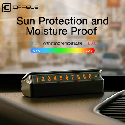 Tarjeta de estacionamiento temporal para automóvil, número de teléfono Universal, placa de matrícula de estacionamiento para automóvil, placa de teléfono portátil fluorescente