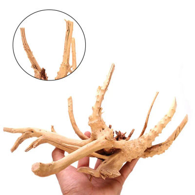 1 Uds. Tronco de madera Natural, árbol de madera flotante, acuario, pecera, planta, tocón, acuario, adorno para pecera, decoración de paisajismo