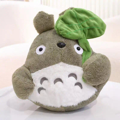 Muñeca Totoro de 22/30cm, almohada de regalo bonita de simulación, almohada de dibujos animados de Anime, muñeca bonita que vale la pena, decoración del hogar, muñeca bonita, serie curativa