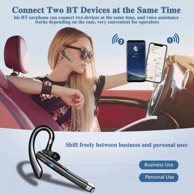 Auriculares inalámbricos con Bluetooth, auriculares individuales para conducir, auriculares con micrófono, cancelación de ruido, manos libres, YYK-520 nuevo