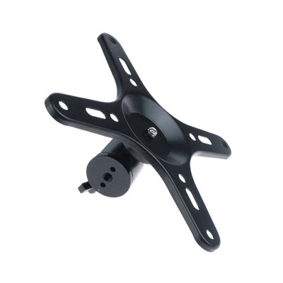 1 Juego de soporte de montaje para monitor portátil, placa VESA con orificio para tornillo de 1/4 pulgadas a 100x100MM 75x75MM, juego de tornillos M4, soporte de montaje en pared