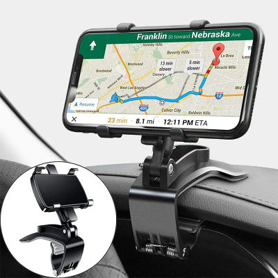 Soporte Universal para teléfono de coche, soporte GPS con rotación de 360 grados, Clip para salpicadero, soporte para teléfono móvil de coche en el coche para iPhone