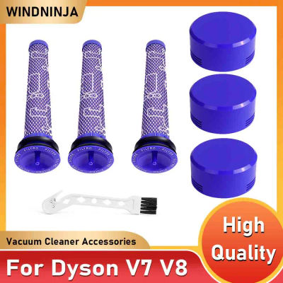 Prefiltro y postfiltro de repuesto para aspiradoras inalámbricas Dyson V7 V8, prefiltro + Kit de postfiltro HEPA, accesorios