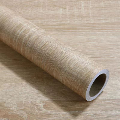 Pegatinas 3D de vinilo impermeables de 80cm de grano de madera para armario, mesa, armario, muebles, papel tapiz autoadhesivo de PVC para decoración del hogar
