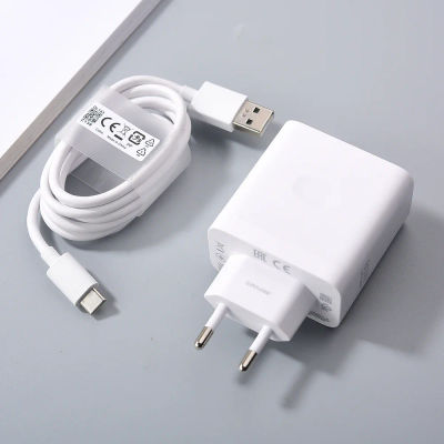 Para OPPO Reno 15 14 Pro 80W SuperVOOC cargador UE adaptador de corriente de carga rápida Cable USB C para OPPO Find X5 X6 X7 X8 X9 Pro A6 A5