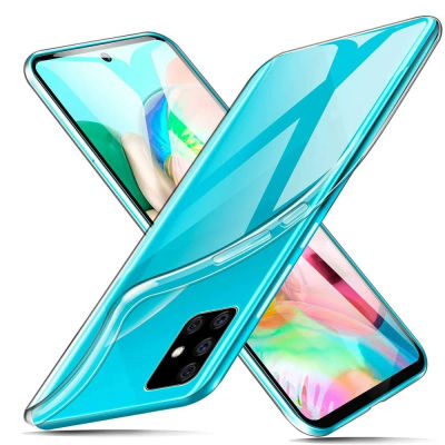 Funda de teléfono transparente para Samsung Galaxy A51 A71 4G, Fundas transparentes de TPU para teléfono Samsung A71 A51 5G