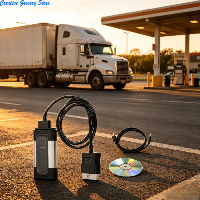 Escáner de Diagnóstico OBD2 Autocom CDP Pro DS150E VCI 2021.11 para Automóviles y Camiones, USB y Bluetooth con Keygen para Windows