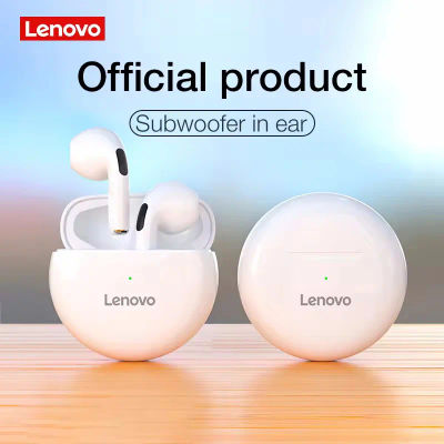 Lenovo HT38 TWS auriculares Bluetooth Mini auriculares inalámbricos con micrófono para iPhone Xiaomi deporte impermeable 9D Stere auriculares