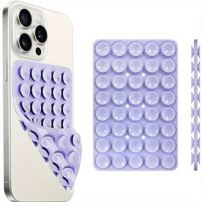 Ventosa de silicona para teléfono, soporte móvil manos libres, esencial de viaje para avión, Compatible con cualquier teléfono inteligente