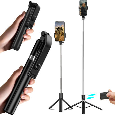 Palo de Selfie telescópico portátil con Bluetooth para fotografía en vivo y viajes, un práctico dispositivo para tomar fotografías