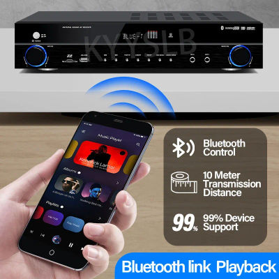 KYYSLB 900W 5,1 amplificador de sonido Bluetooth para altavoces Audio HIFI Karaoke fiebre amplificadores de sistema de cine en casa Digital