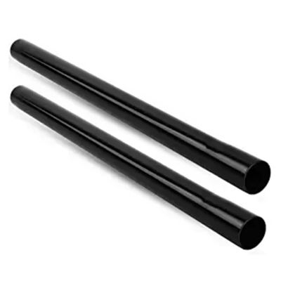 Tubo de extensión para aspiradora, tubo de succión de 35mm de diámetro, piezas de aspiradora de plástico negro, accesorios