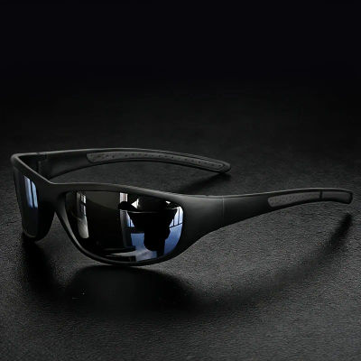 Gafas de Sol Deportivas Polarizadas para Hombre, Gafas de Sol Envolventes con Protección UV para Ciclismo, Pesca y Conducción